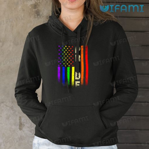 Pride Shirt American Gay Rainbow Flag Pride Gift