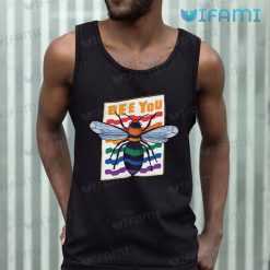 Pride Shirt Bee You Rainbow Pride Tank Top