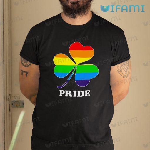 Pride Shirt Cloverleaf Rainbow Pride Gift