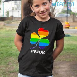 Pride Shirt Cloverleaf Rainbow Pride Kid Shirt