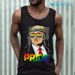 Pride Shirt Donald Trump Sunglasses Pride Tank Top