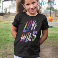 Pride Shirt Love Wins Pride Kid Shirt