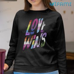 Pride Shirt Love Wins Pride Sweashirt