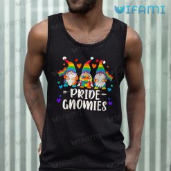 Pride Shirt Pride Gnomies Heart Pattern Pride Tank Top