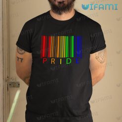 Pride Shirt Rainbow Barcode Pride Gift