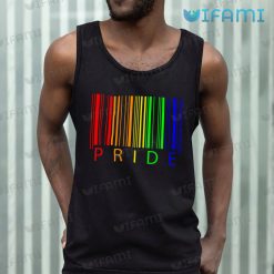 Pride Shirt Rainbow Barcode Pride Tank Top