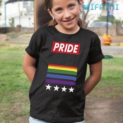 Pride Shirt Rainbow Flag Star Pride Kid Shirt