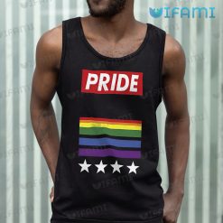 Pride Shirt Rainbow Flag Star Pride Tank Top