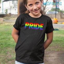 Rainbow Pride Shirt Graphic Design Pride Kid Shirt