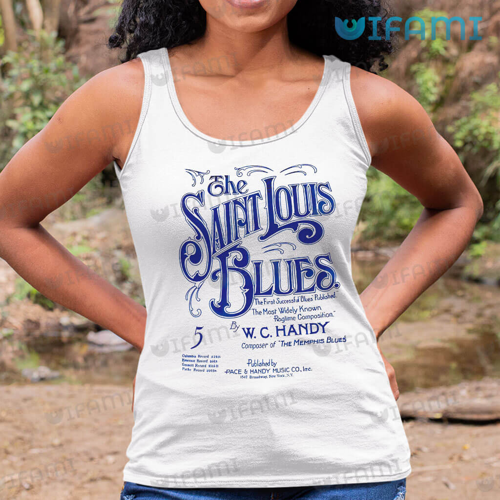 STL Blues Shirt The Saint Louis Blues W.C.Handy St Louis Blues