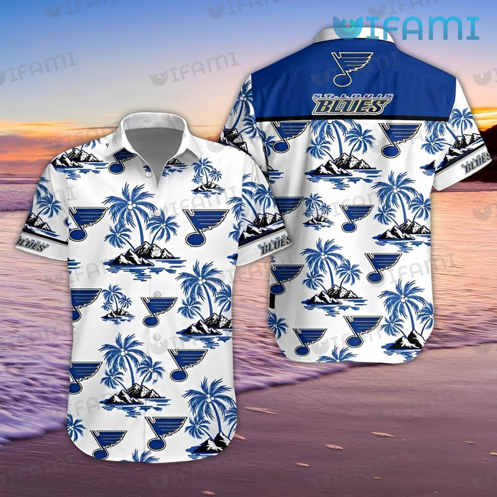 Get into the Island Vibe with St Louis Blues Hawaiian Shirt