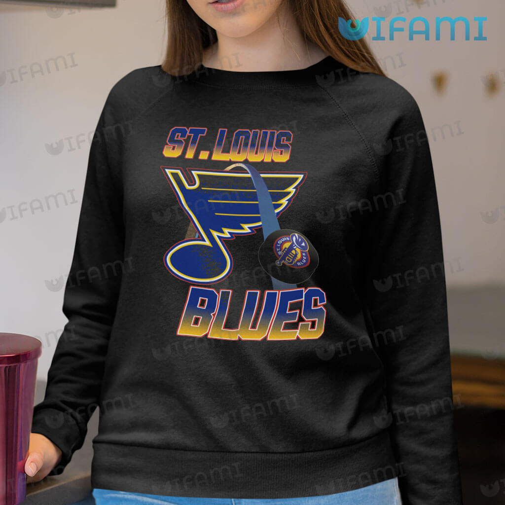 St Louis Blues Shirt Blues Hockey Puck St Louis Blues Gift - Personalized  Gifts: Family, Sports, Occasions, Trending