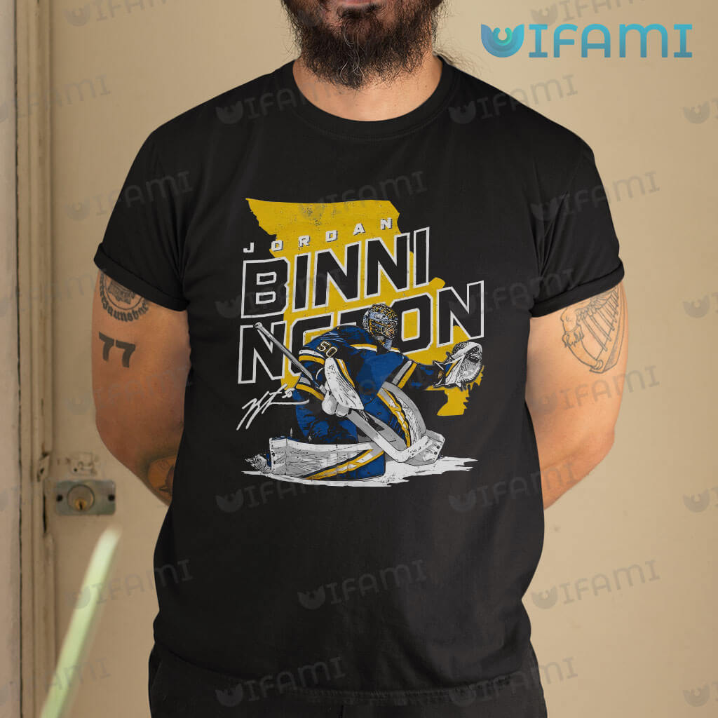 Jordan Binnington St. Louis Blues Jerseys, Jordan Binnington Blues  T-Shirts, Gear