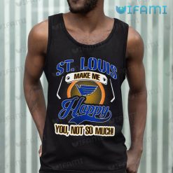 St Louis Blues Shirt Make Me Happy You Not So Much St Louis Blues Tank Top