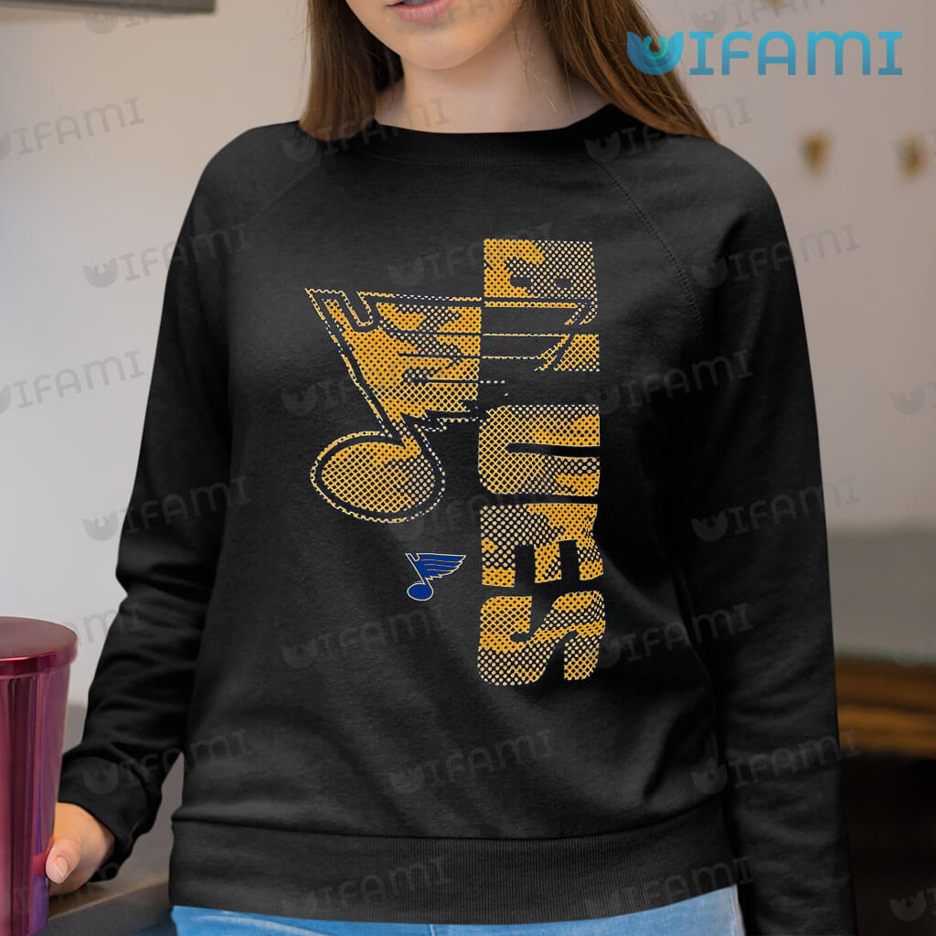 St Louis Blues Shirt Net Pattern Logo St Louis Blues Gift