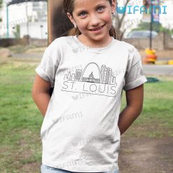 St Louis Blues T-Shirt Skyline Gateway City St Louis Blues Gift -  Personalized Gifts: Family, Sports, Occasions, Trending
