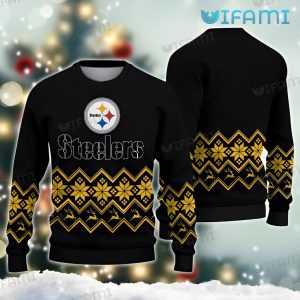 Steelers Christmas Sweater Touchdown Pittsburgh Steelers Gift -  Personalized Gifts: Family, Sports, Occasions, Trending