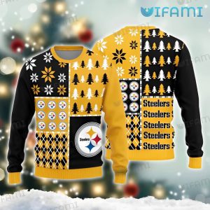 Steelers Christmas Sweater Touchdown Pittsburgh Steelers Gift -  Personalized Gifts: Family, Sports, Occasions, Trending