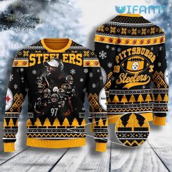Steelers Christmas Sweater Mike Tomlin Team Pittsburgh Steelers Gift