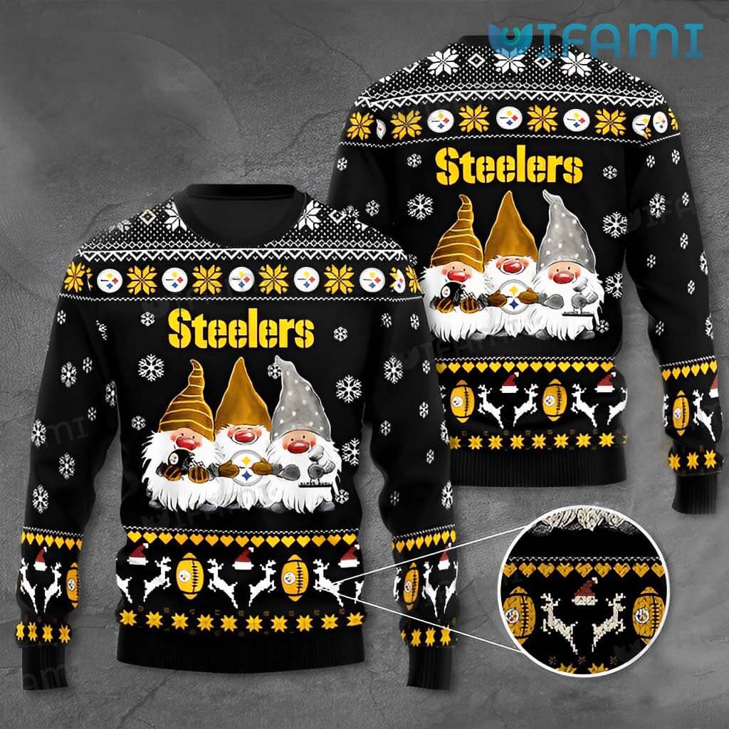 Get Festive with the Steelers Ugly Sweater Gnomes