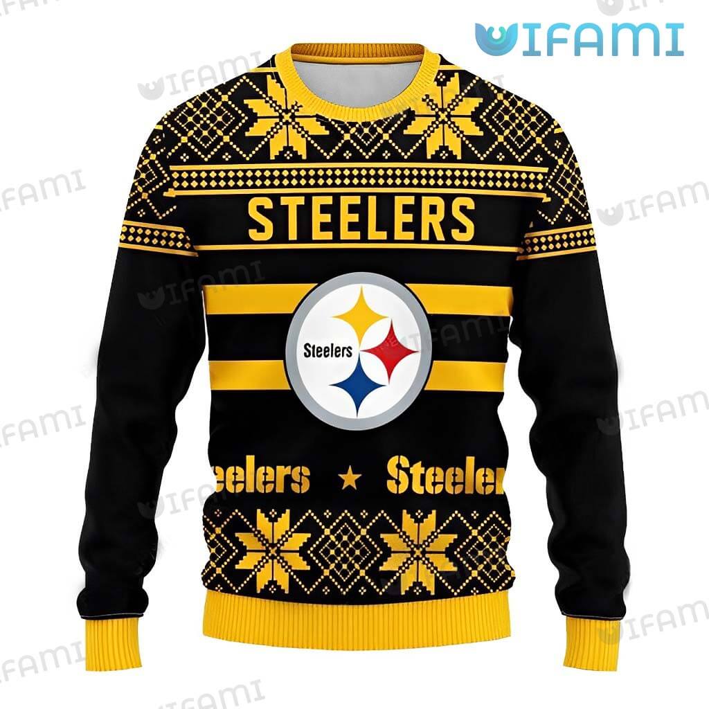 Stay Warm and Show Your Team Spirit with the Steelers Ugly Sweater