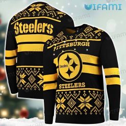 Steelers Ugly Sweater Tribe Pattern Pittsburgh Steelers Gift