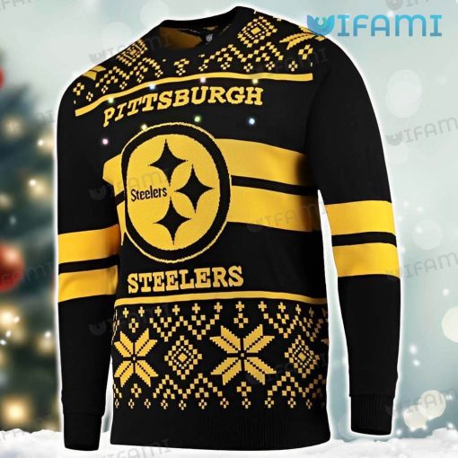 Steelers Ugly Sweater Tribe Pattern Pittsburgh Steelers Gift
