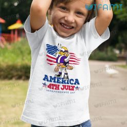 Vikings Shirt America 4th July Independence Day Minnesota Vikings Kid Shirt