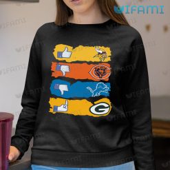 Vikings Shirt Dislike Da Bears Detroit Lions Minnesota Vikings Sweashirt
