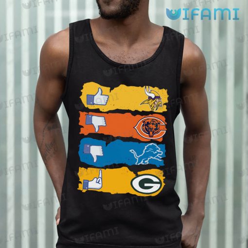 Vikings Shirt Dislike Da Bears Detroit Lions Minnesota Vikings Gift