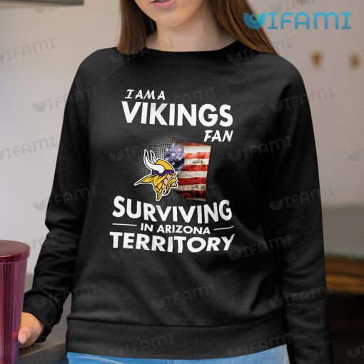 Vikings Shirt Fan Surviving In Arizona Territory Minnesota Vikings Gift