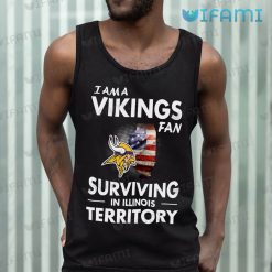 Vikings Shirt Fan Surviving In Illinois Territory Minnesota Vikings Tank Top