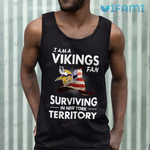 Vikings Shirt Fan Surviving In New York Territory Minnesota Vikings Gift