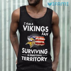 Vikings Shirt Fan Surviving In Pennsylvania Terrirory Minnesota Vikings Tank Top