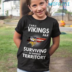 Vikings Shirt Fan Surviving In Tennessee Terrirory Minnesota Vikings Kid Shirt