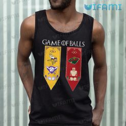 Vikings Shirt Game Of Balls Minnesota Wild Minnesota Vikings Tank Top