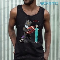 Vikings Shirt Groot Wearing Mask Hug Football Helmet Minnesota Vikings Tank Top