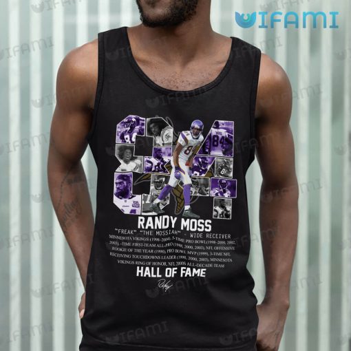 Vikings Shirt Hall Of Fame Randy Moss Minnesota Vikings Gift