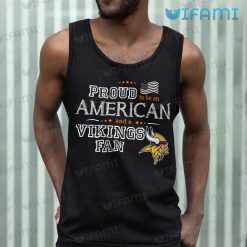 Vikings Shirt Proud To Be An American Fan Minnesota Vikings Tank Top
