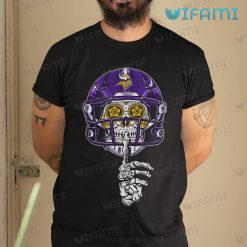 Vikings Shirt Shut The Fuck Up Sugar Skull Football Helmet Minnesota Vikings Gift