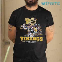 Vikings Shirt The Greatest Of All Time Player Signature Minnesota Vikings Gift