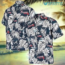 Atlanta Braves Hawaiian Shirt Palm Leaves Braves Gift
