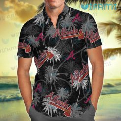 Atlanta Braves Hawaiian Shirt Tropical Tree Braves Present