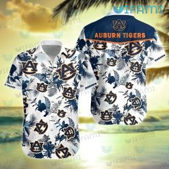 Auburn Hawaiian Shirt Mickey Feather Auburn Tigers Gift