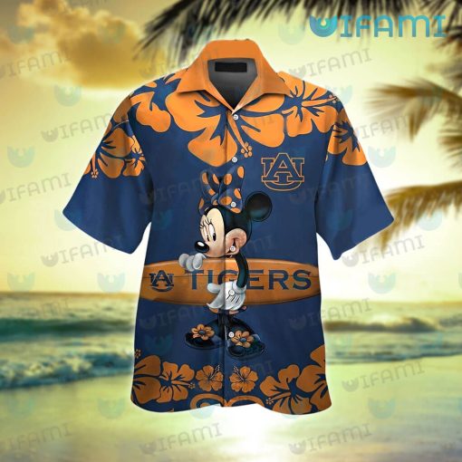Auburn Hawaiian Shirt Minnie Surfboard New Auburn Gifts For Her