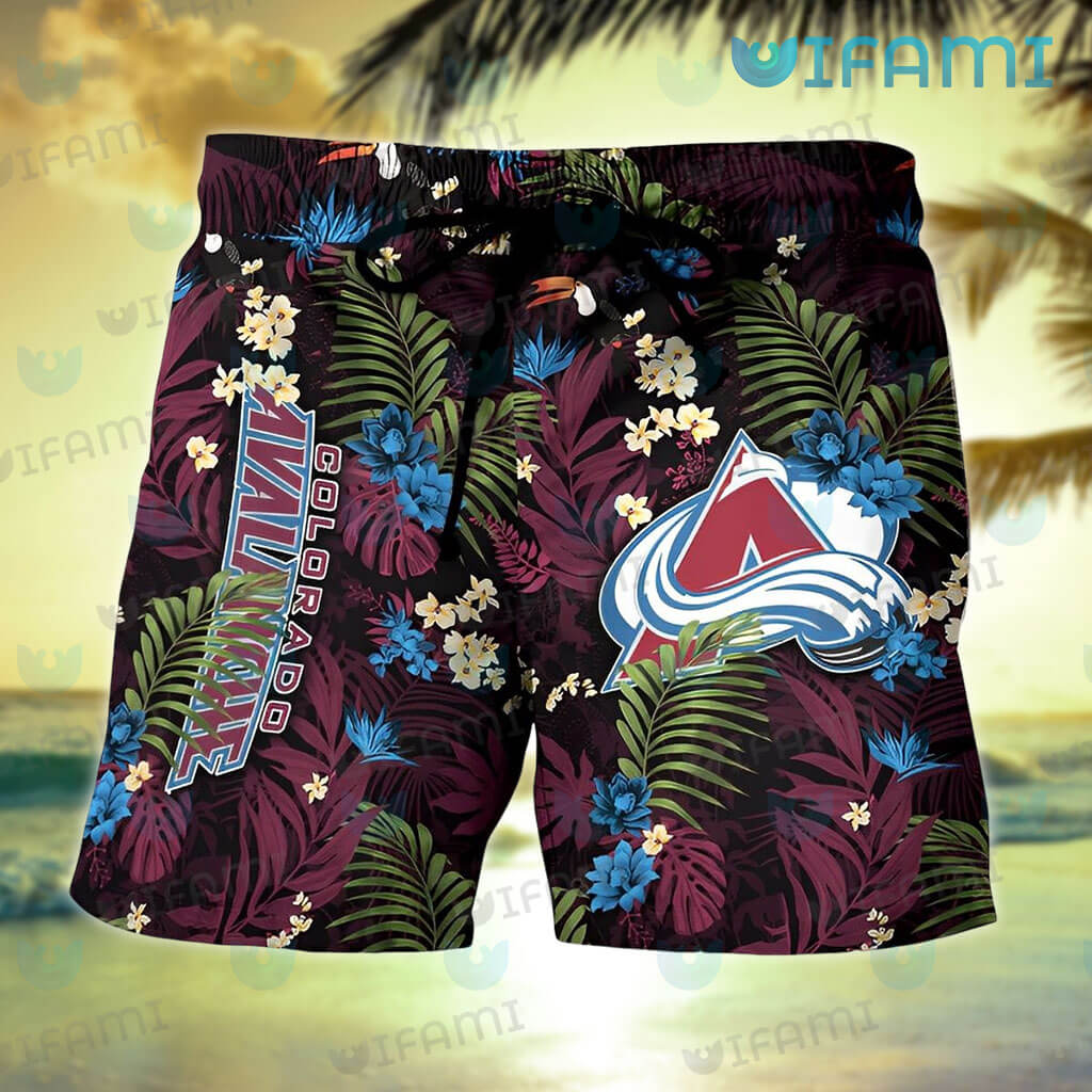 Colorado Avalanche NHL Flower Hawaiian Shirt Best Gift For Fans