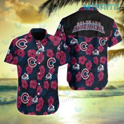 Avalanche Hawaiian Shirt Hibiscus Palm Leaves Avalanche Gift