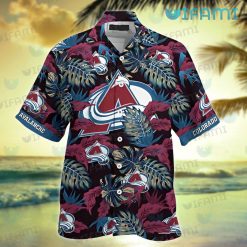 Avalanche Hawaiian Shirt Stress Blessed Obsessed Colorado Avalanche Present Front