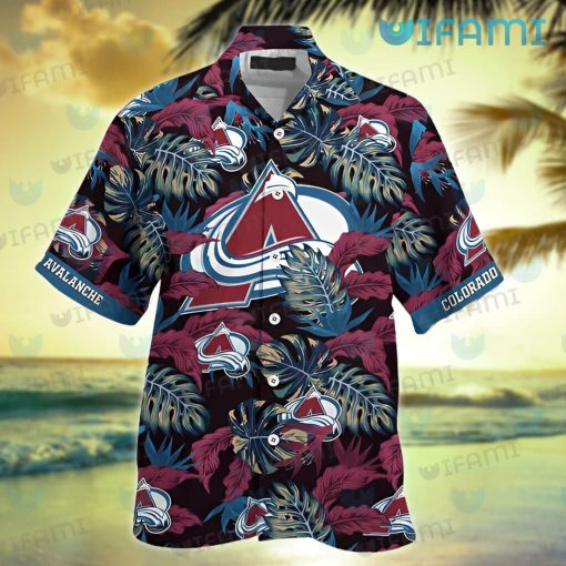 Avalanche Hawaiian Shirt Stress Blessed Obsessed Colorado Avalanche Gift