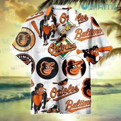 Baltimore Orioles Hawaiian Shirt Logo History Orioles Gift